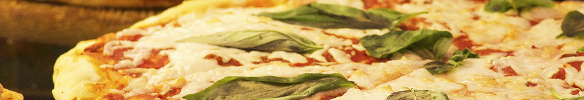 Eating Italian Pizza at Roma Restaurant restaurant in Southwick, MA.